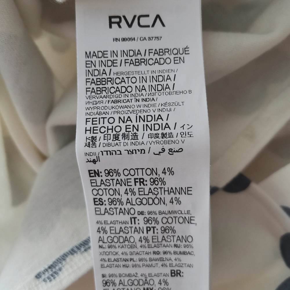 RVCA Pleasure Cropped Tank Top - NWT (L) - Picture 11 of 13